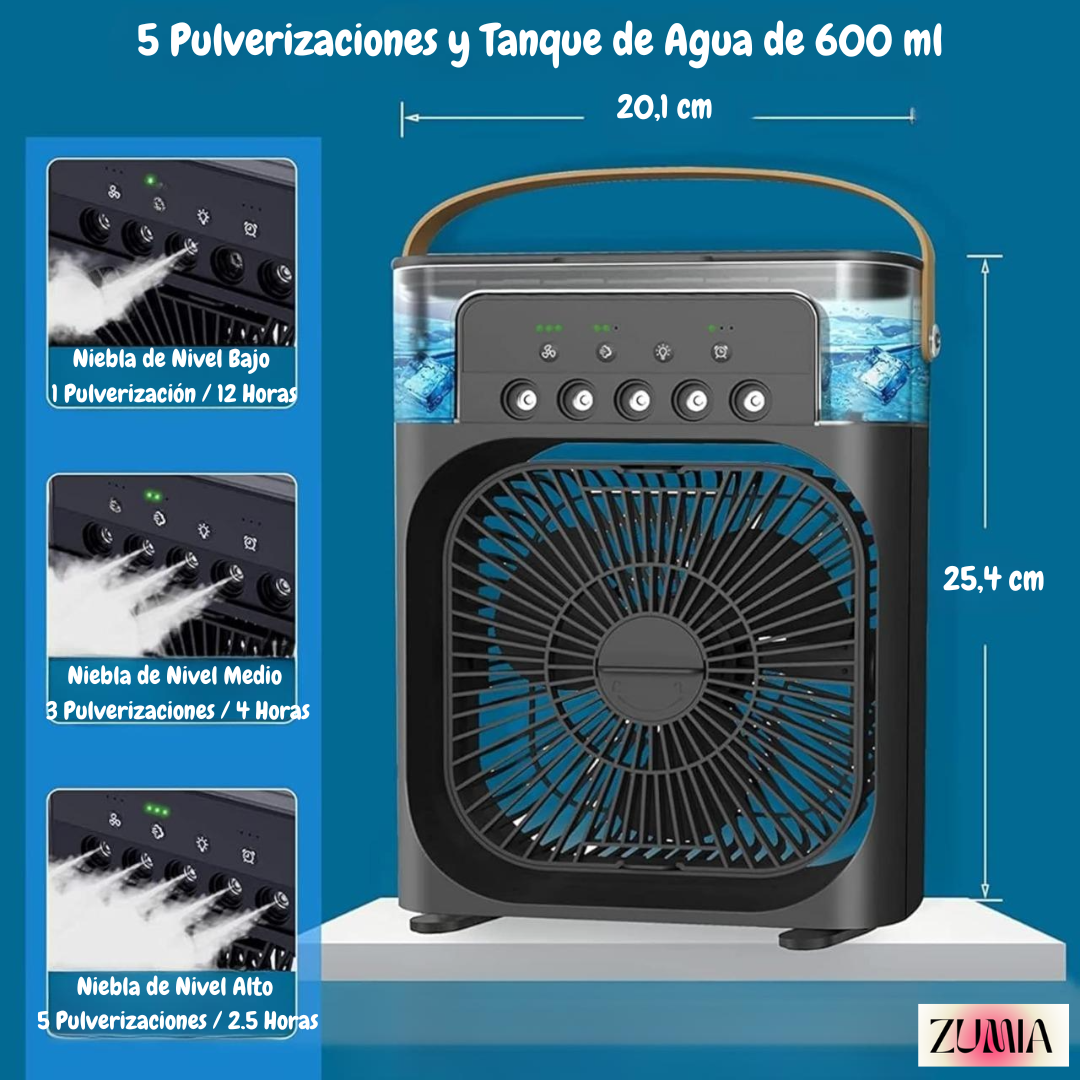 Ventilador Humidificador - Zumia®