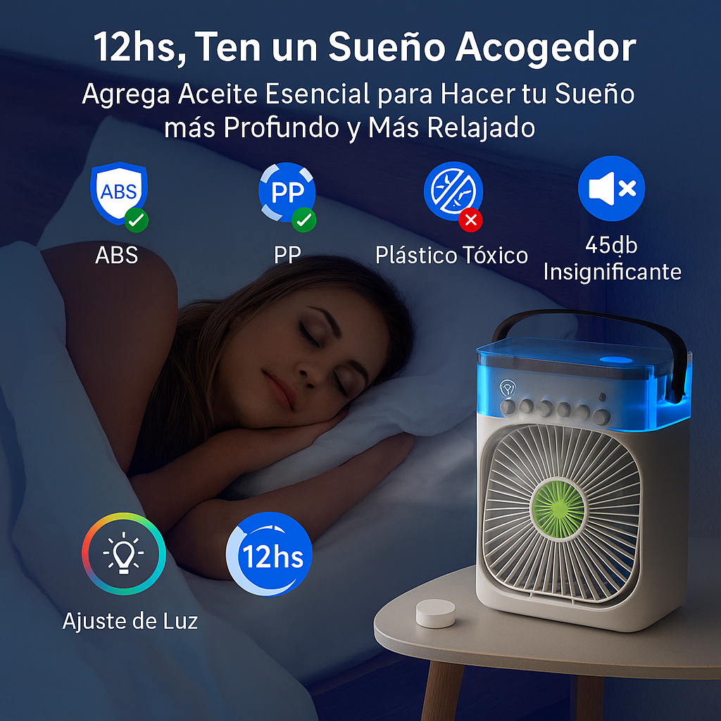 Ventilador Humidificador - Zumia®