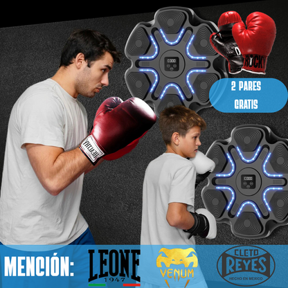Maquina de Boxeo Rítmica Zumia + 2 Guantes Profesionales (GRATIS) - EDICIÓN LIMITADA