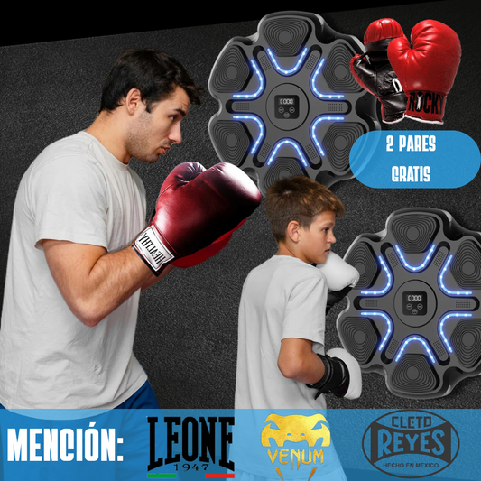 Maquina de Boxeo Rítmica Zumia + 2 Guantes Profesionales (GRATIS) - EDICIÓN LIMITADA