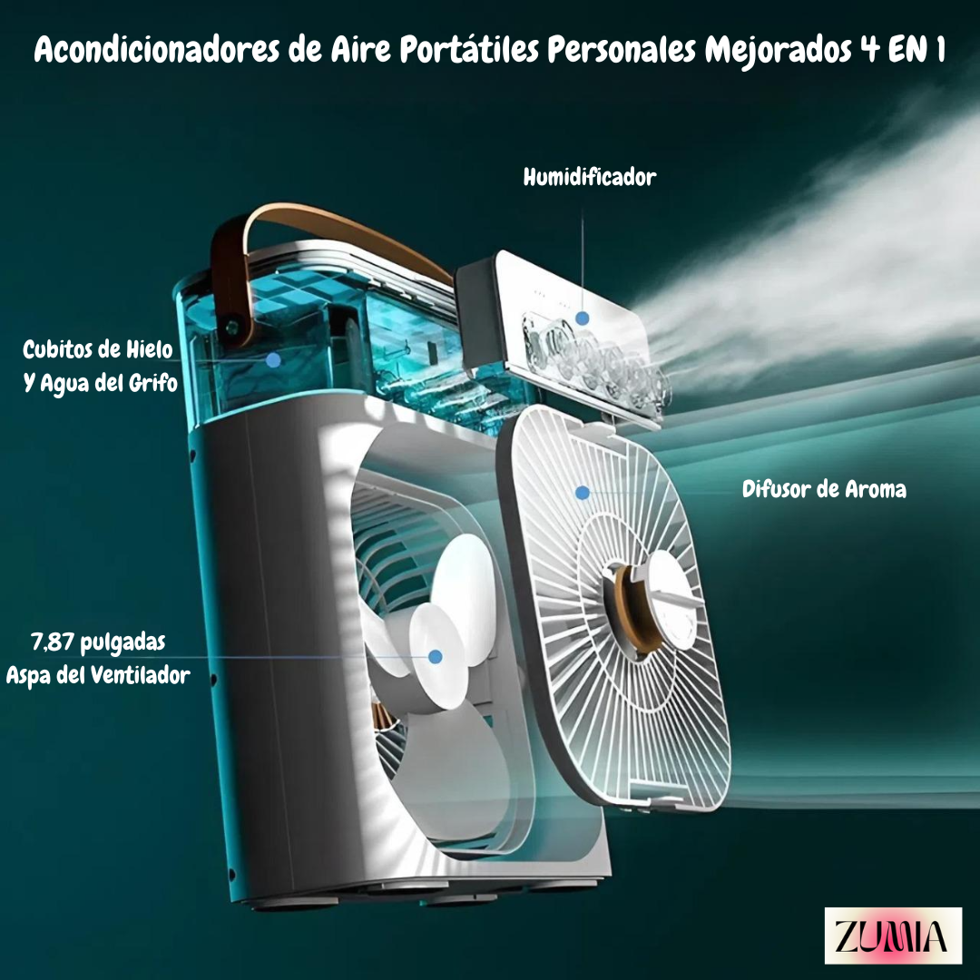 Ventilador Humidificador - Zumia®