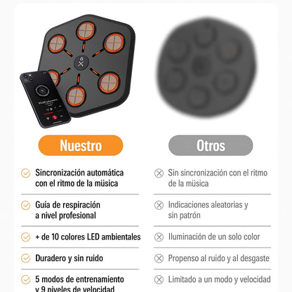 Maquina de Boxeo Rítmica Zumia + 2 Guantes Profesionales (GRATIS) - EDICIÓN LIMITADA